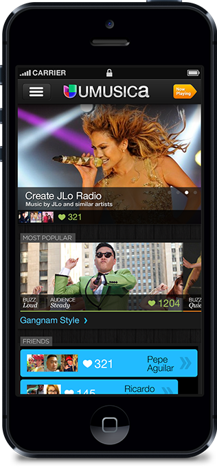 UVideos iPad Application Main Screen